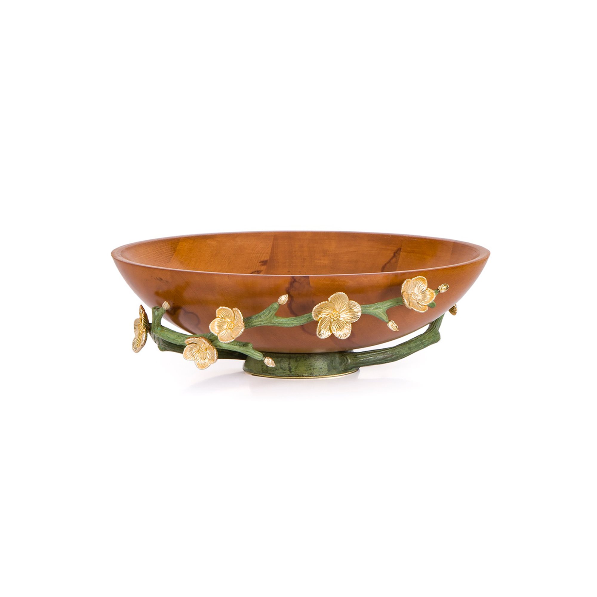 Marina Wood Serving Bowl (Size A4)