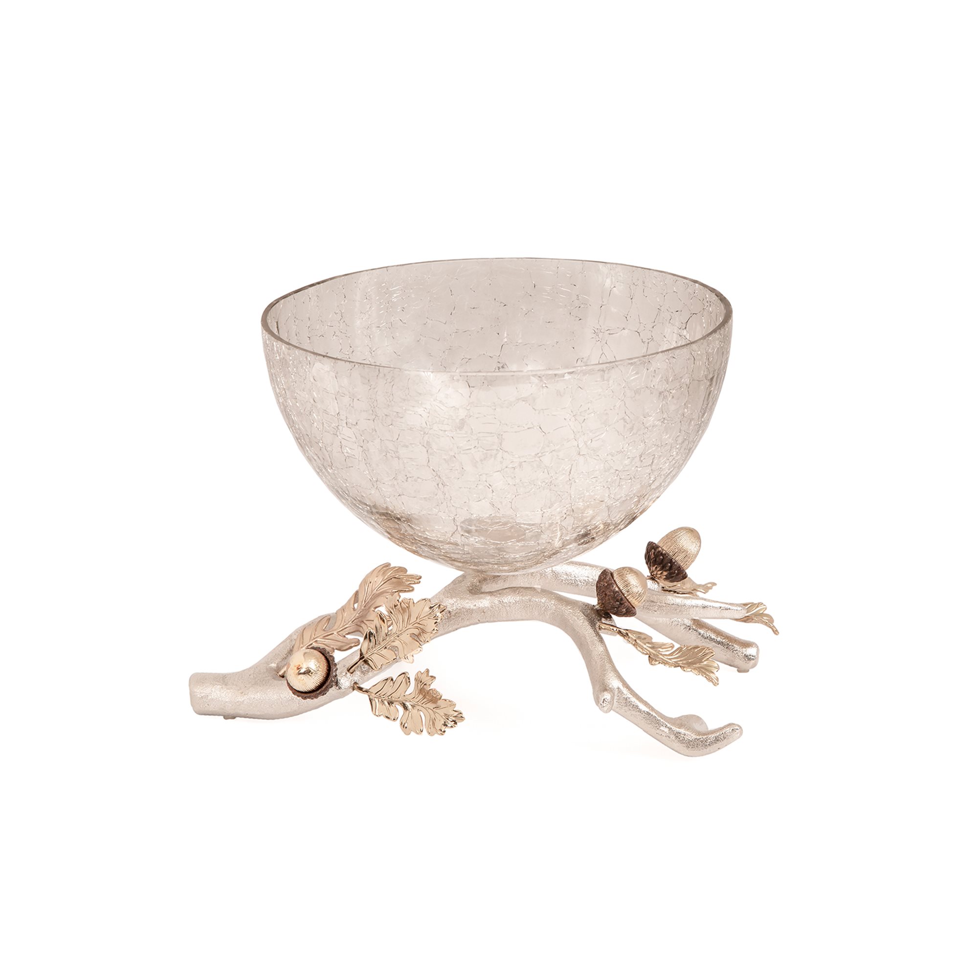 Oak Glass Serving Bowl (Size B3)