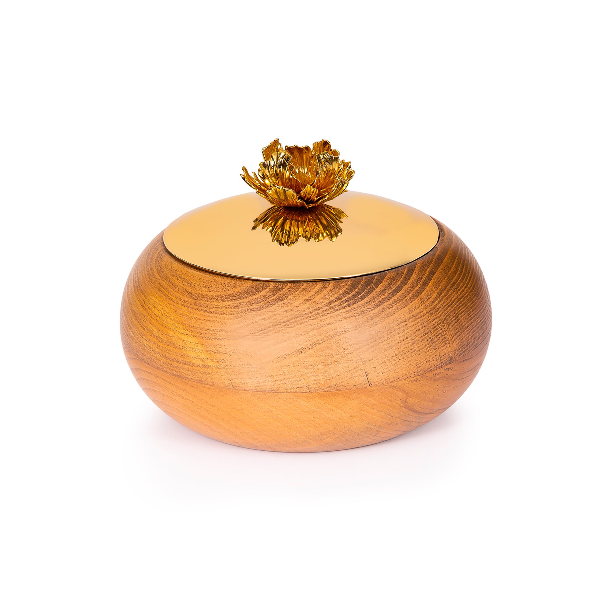 Saaya Wood Bowl with Lid (Size C3)