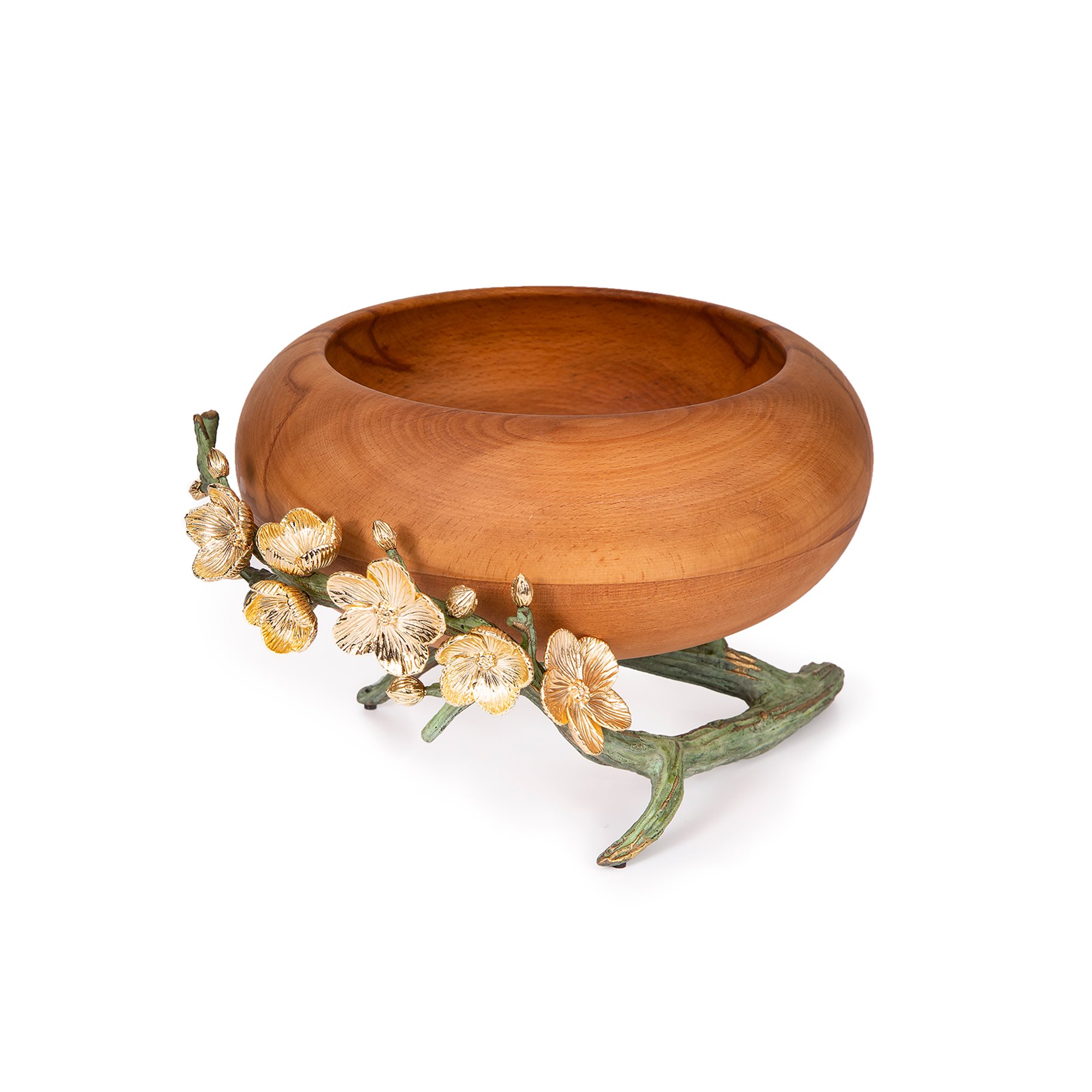 Marina Wood Serving Bowl (Size C3)