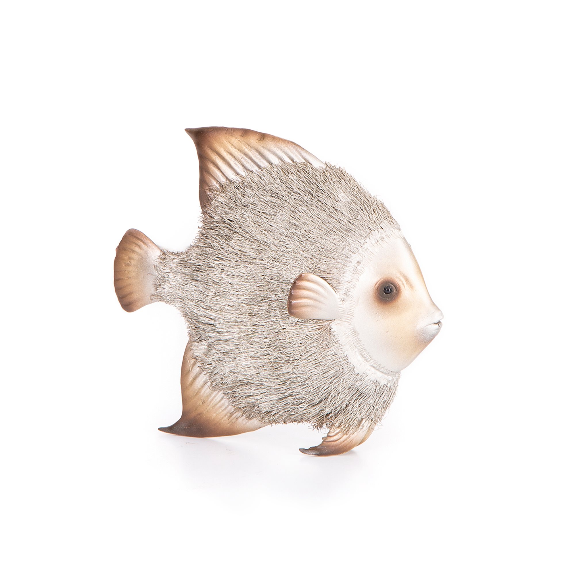 Furry Fish Sculpture (Medium Size)