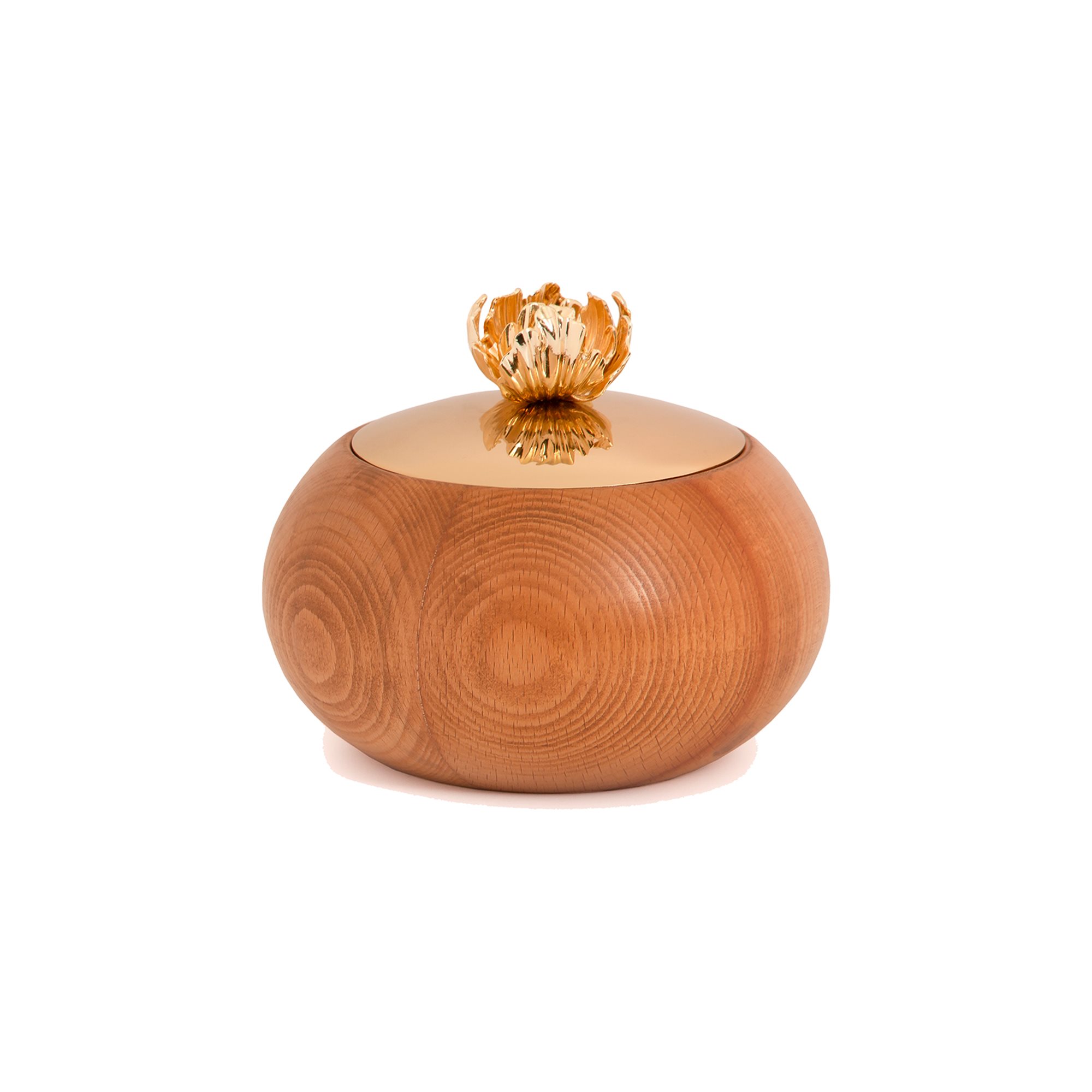 Saaya Wood Bowl with Lid (Size C2)