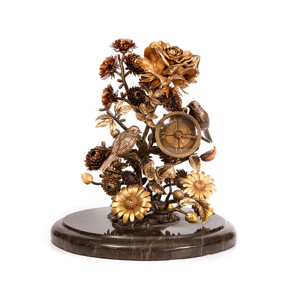 Golo Morgh (Flower and Bird) Sculpture